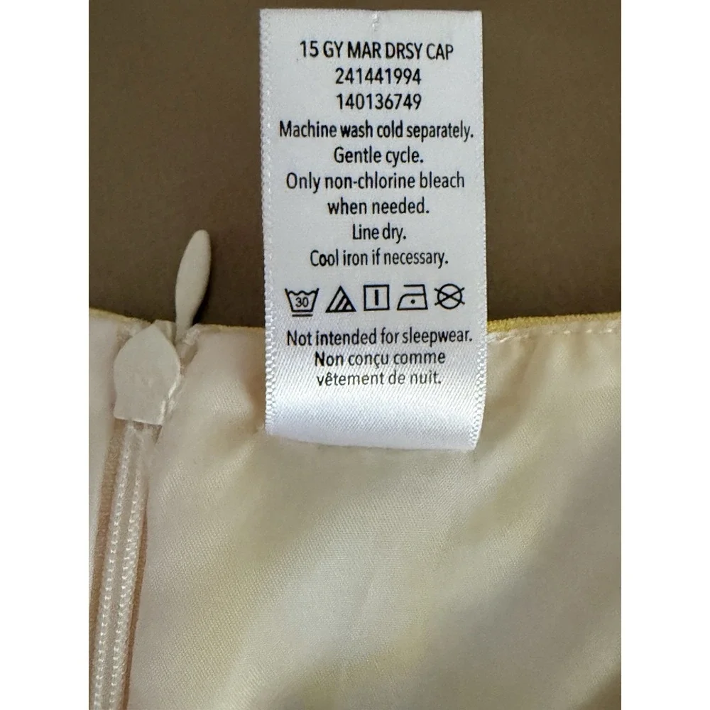 Gymboree Marina Party Line Sunshine Yellow Jacquard‎ Dot Dress 2015 Girls Sz 5